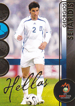 Georgios Seitaridis Greece Panini Euro 2008 Card Collection #72